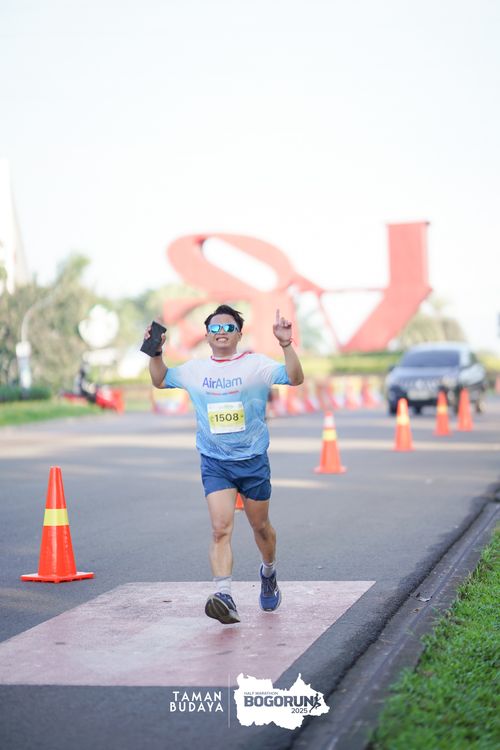 Race photo from Taman Budaya x BOGORUN 2025