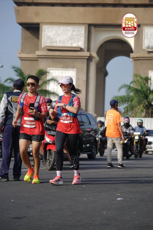 Race photo from Kediri Half Marathon 2025