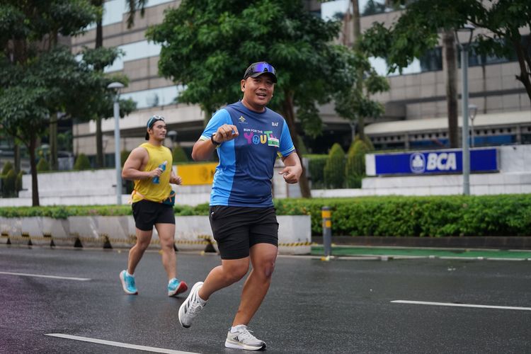 Race photo from Road to BAF Lions Run 2024