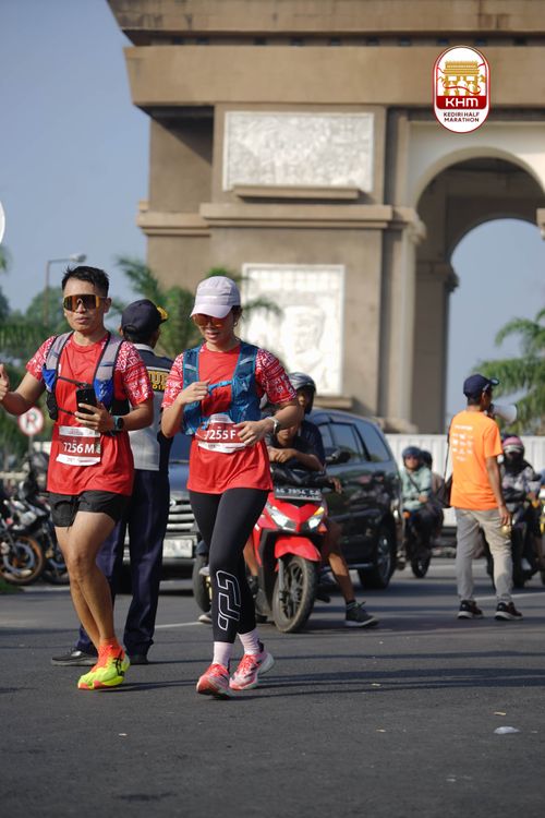 Race photo from Kediri Half Marathon 2025