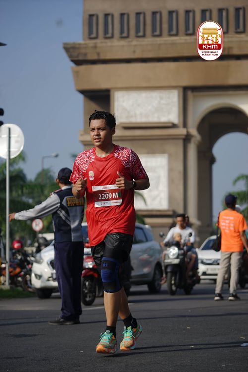 Race photo from Kediri Half Marathon 2025