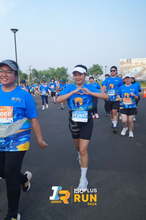 Race photo from ISOPLUS RUN 2025 - JAKARTA