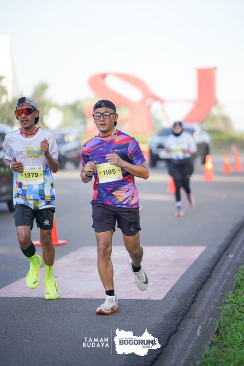 Race photo from Taman Budaya x BOGORUN 2025