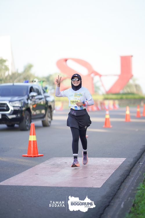 Race photo from Taman Budaya x BOGORUN 2025