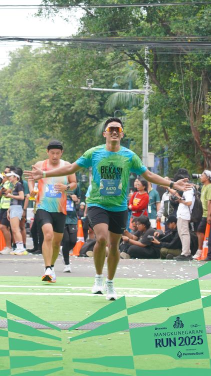Race photo from Mangkunegaran Run 2025