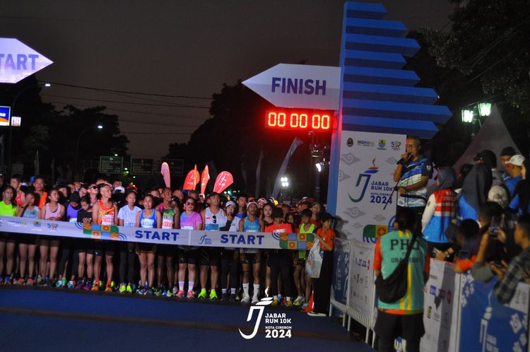 Race photo from Jabar Run 10K 2024