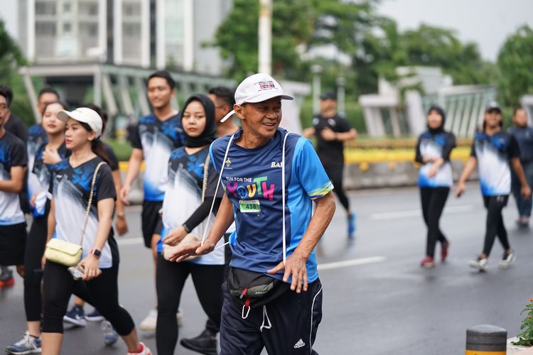 Race photo from Road to BAF Lions Run 2024
