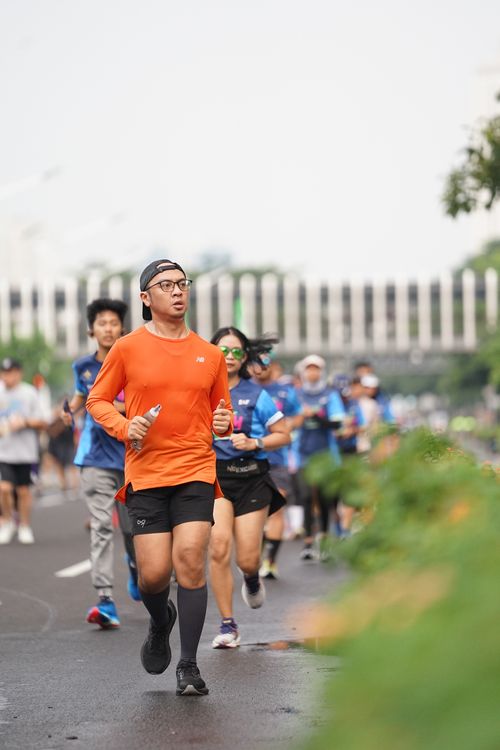Race photo from Road to BAF Lions Run 2024