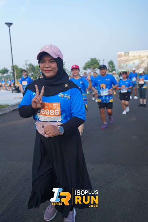 Race photo from ISOPLUS RUN 2025 - JAKARTA