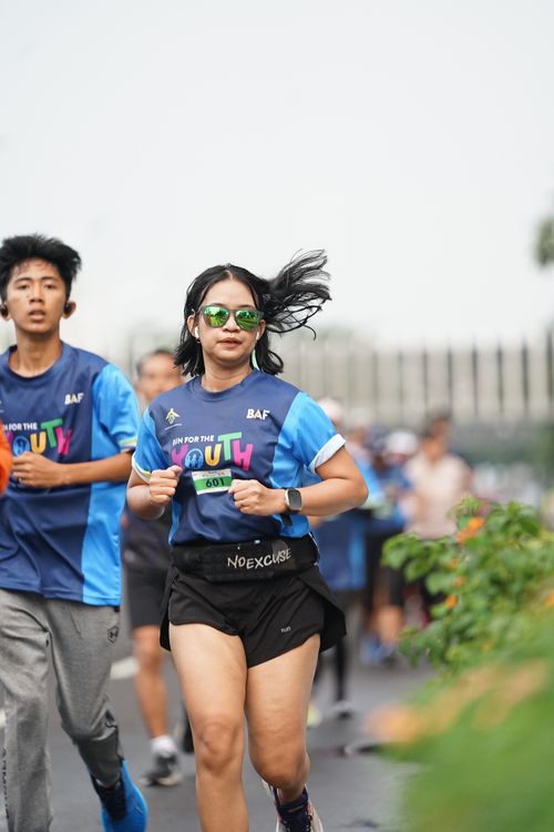 Race photo from Road to BAF Lions Run 2024