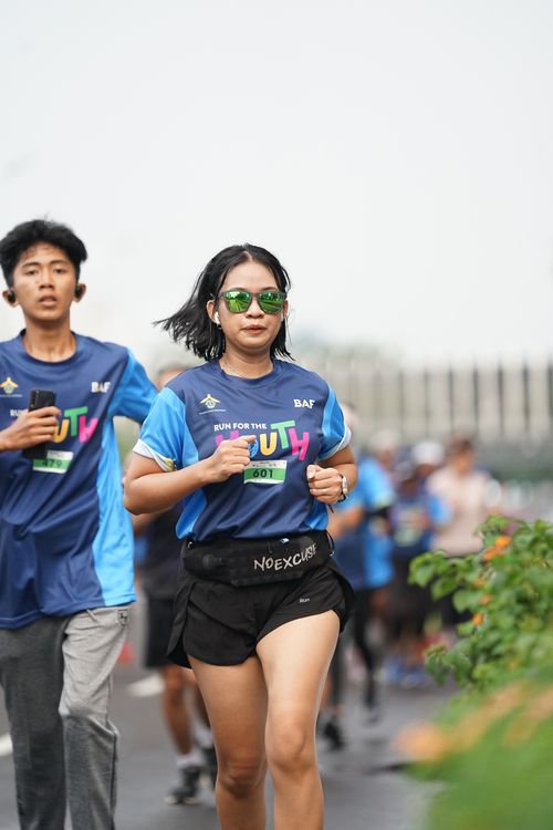Race photo from Road to BAF Lions Run 2024