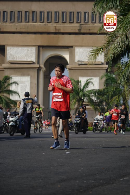 Race photo from Kediri Half Marathon 2025