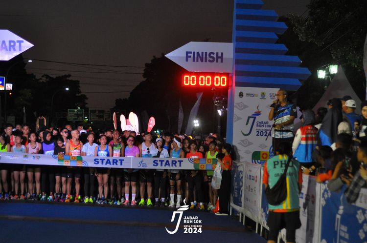 Race photo from Jabar Run 10K 2024