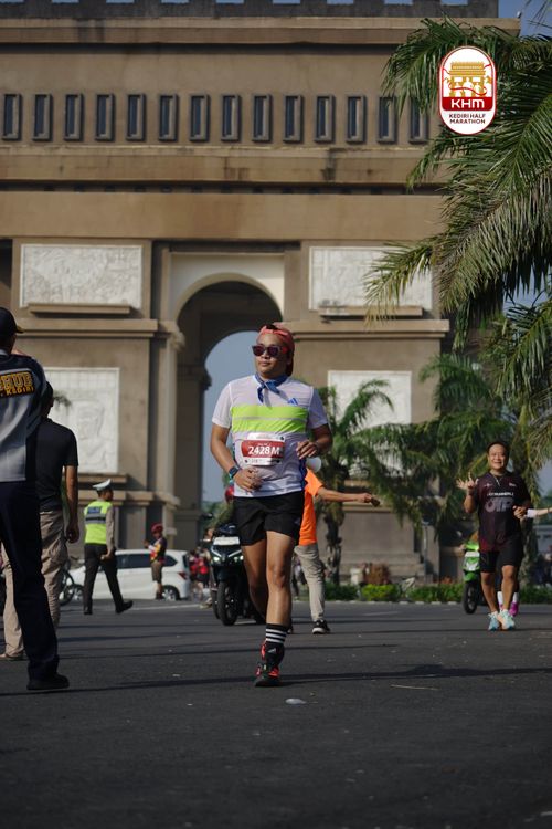 Race photo from Kediri Half Marathon 2025