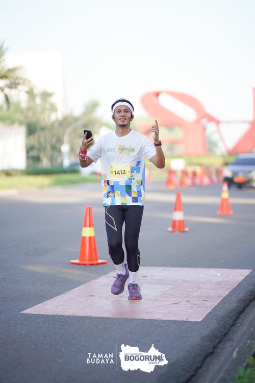 Race photo from Taman Budaya x BOGORUN 2025