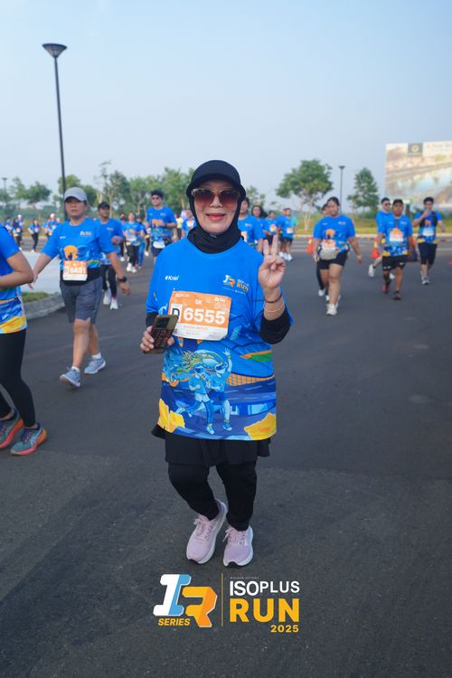 Race photo from ISOPLUS RUN 2025 - JAKARTA