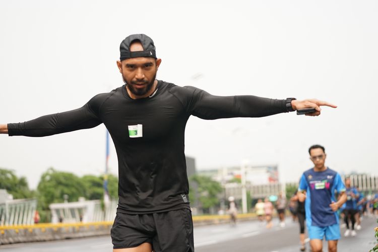 Race photo from Road to BAF Lions Run 2024