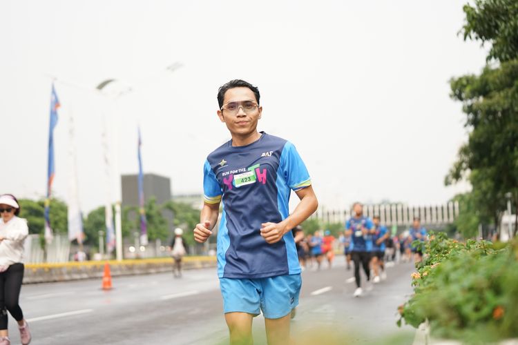 Race photo from Road to BAF Lions Run 2024