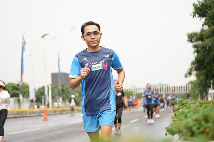 Race photo from Road to BAF Lions Run 2024