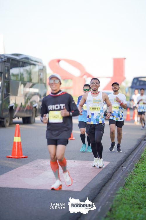 Race photo from Taman Budaya x BOGORUN 2025