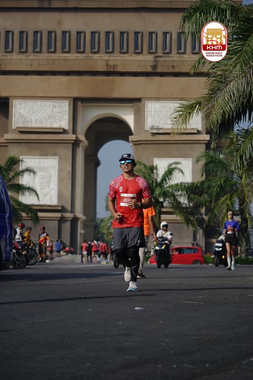 Race photo from Kediri Half Marathon 2025
