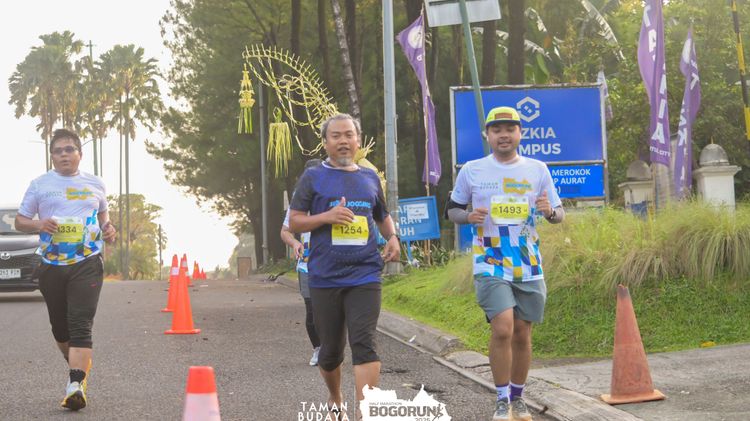 Race photo from Taman Budaya x BOGORUN 2025