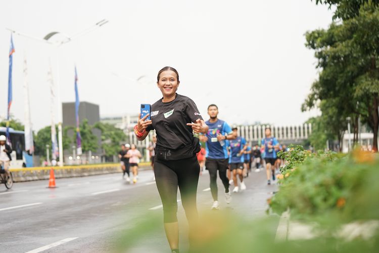 Race photo from Road to BAF Lions Run 2024