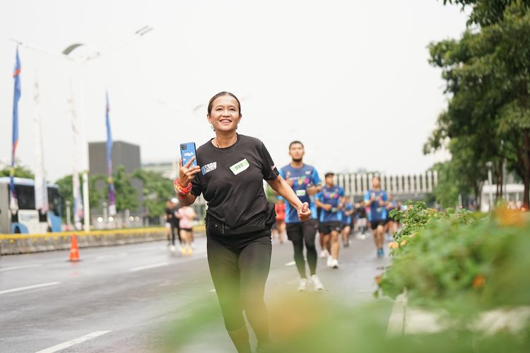 Race photo from Road to BAF Lions Run 2024