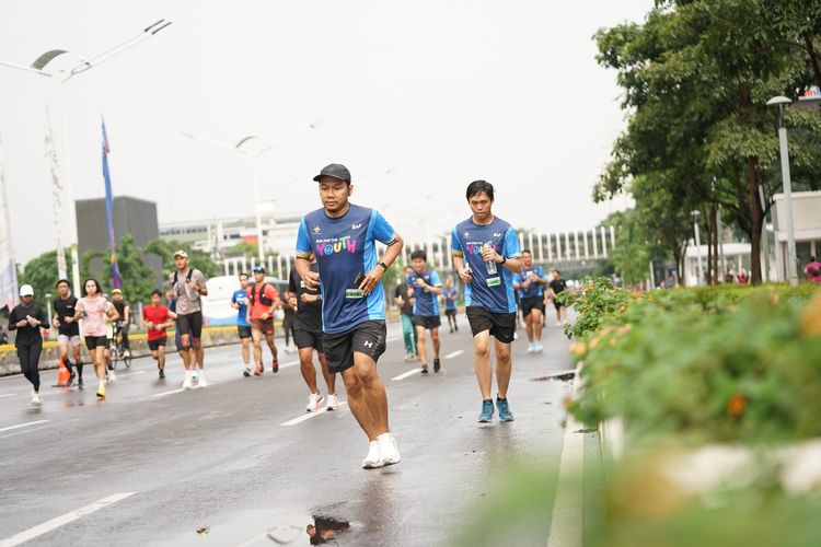 Race photo from Road to BAF Lions Run 2024