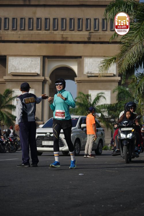 Race photo from Kediri Half Marathon 2025
