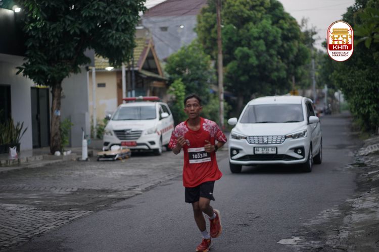 Race photo from Kediri Half Marathon 2025
