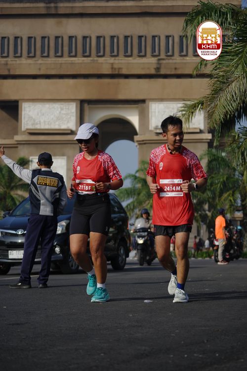 Race photo from Kediri Half Marathon 2025