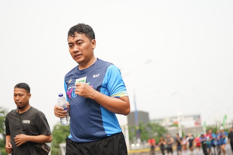 Race photo from Road to BAF Lions Run 2024