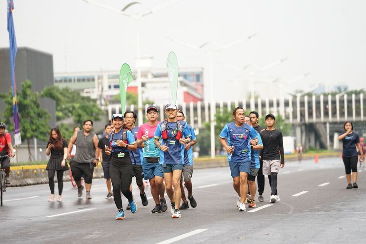 Race photo from Road to BAF Lions Run 2024