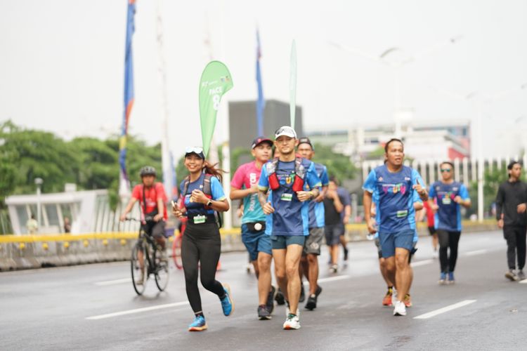Race photo from Road to BAF Lions Run 2024