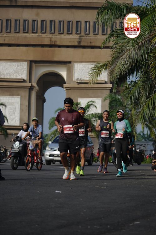 Race photo from Kediri Half Marathon 2025