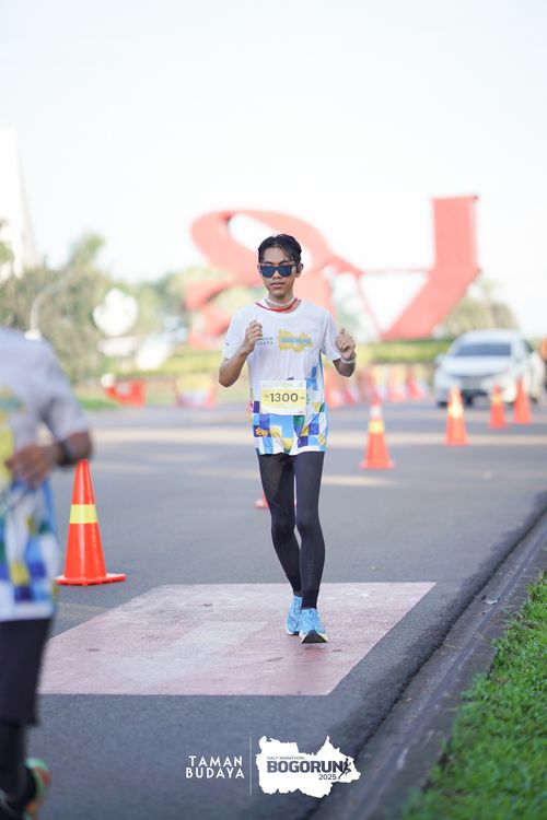 Race photo from Taman Budaya x BOGORUN 2025