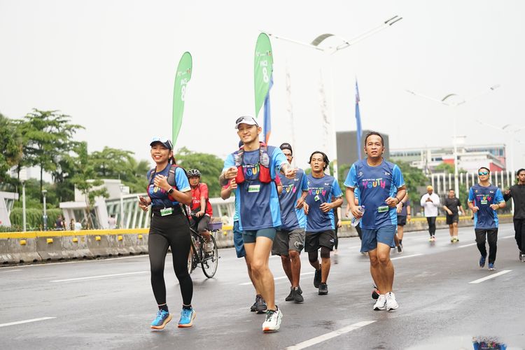 Race photo from Road to BAF Lions Run 2024