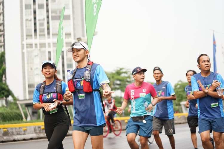Race photo from Road to BAF Lions Run 2024