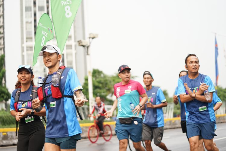 Race photo from Road to BAF Lions Run 2024