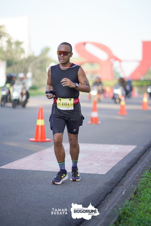 Race photo from Taman Budaya x BOGORUN 2025