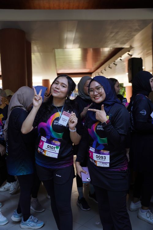 Race photo from WIPRO RUN 2025 - Vitalis Unza 20th Anniversary