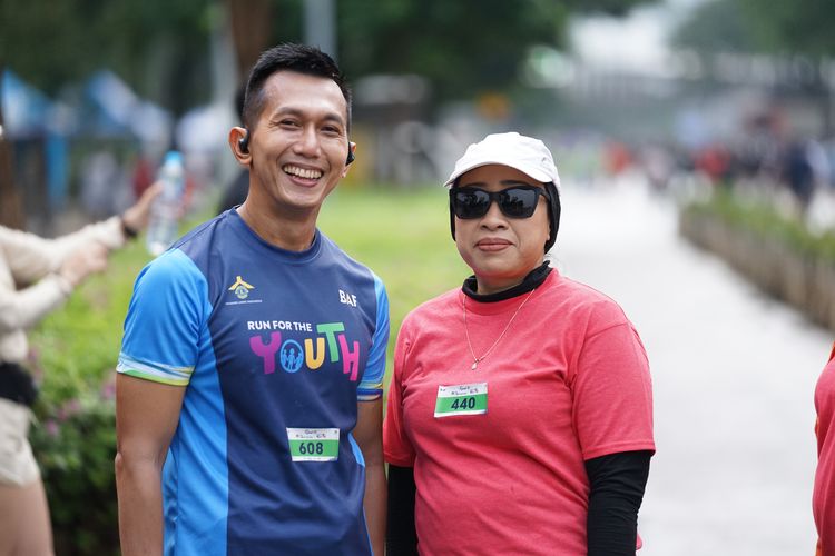 Race photo from Road to BAF Lions Run 2024