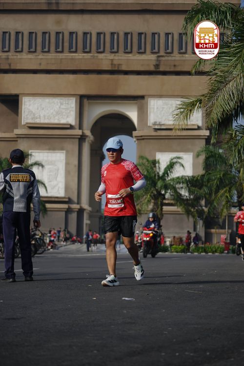 Race photo from Kediri Half Marathon 2025