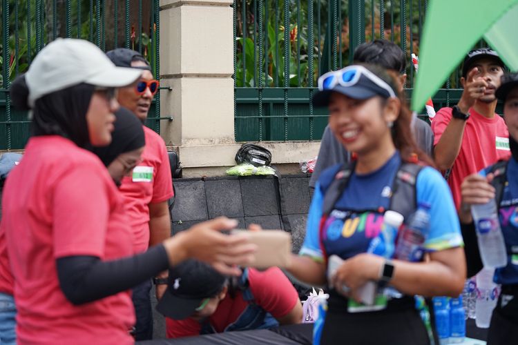 Race photo from Road to BAF Lions Run 2024