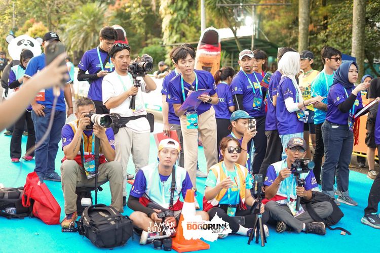 Race photo from Taman Budaya x BOGORUN 2025
