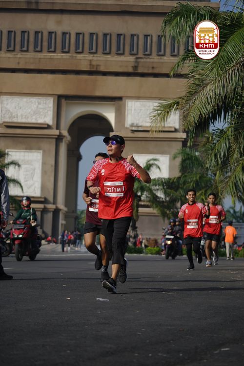 Race photo from Kediri Half Marathon 2025