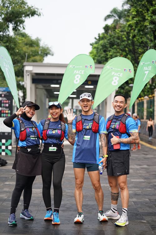 Race photo from Road to BAF Lions Run 2024