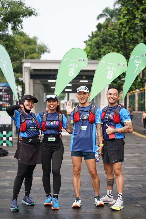 Race photo from Road to BAF Lions Run 2024