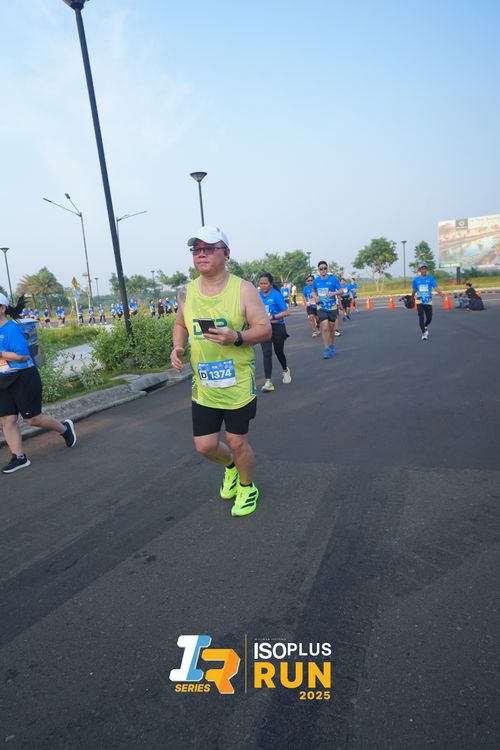 Race photo from ISOPLUS RUN 2025 - JAKARTA